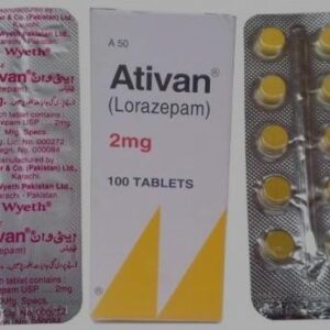 Lorazepam 2mg (Ativan)